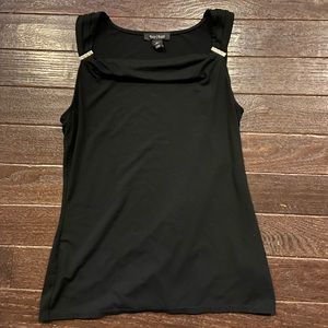 Black White House Black Market Tank